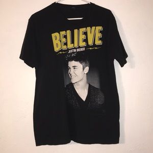 Justin Bieber Believe Tour Shirt
